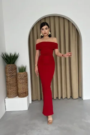 Rochie lunga Kayla, Rosie