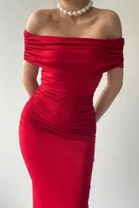 Rochie lunga Kayla, Rosie