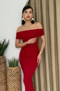 Rochie lunga Kayla, Rosie