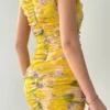 Rochie mini Hana, Galben
