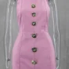 Rochie mini Tiffany, Roz