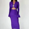 Rochie midi Nelly, Mov
