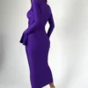 Rochie midi Nelly, Mov
