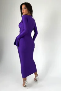 Rochie midi Nelly, Mov
