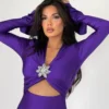 Rochie midi Nelly, Mov