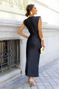 Rochi midi Evelyn, negru