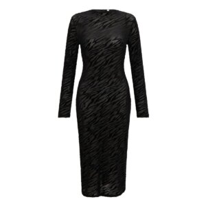Rochie midi Alyna, negru