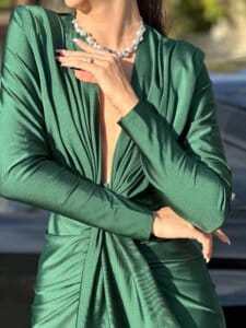 Rochie midi Eva Verde