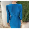 Rochie midi Eva, albastru