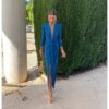 Rochie midi Eva, albastru