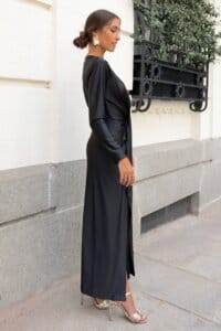 Rochie midi Eva negru