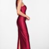 Rochie midi Serena burgundy