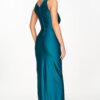 Rochie midi Serena turcoaz