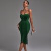 Rochi midi Silvie, Verde