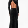 Rochie lunga, Emma negru