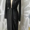 Rochie midi Nova cu cristale negre, Negru
