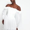 Rochie mini Mira, alba