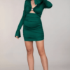 rochie mini Luisa, verde