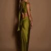 Rochie maxi Kassie, Verde