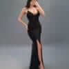 Rochie maxi Kim, Negru