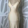 Rochie maxi Kim, Crem