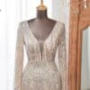 Rochie maxi Tessa, Bej