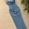 Rochie maxi Klara, Albastru