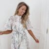 Rochie midi Josephine, Alb