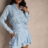 Rochie mini Daria, Albastru deschis