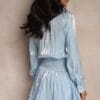 Rochie mini Daria, Albastru deschis