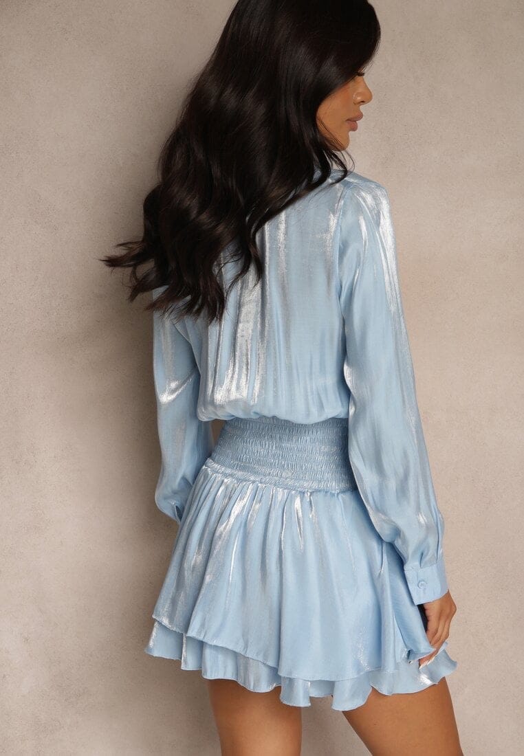 Rochie mini Daria, Albastru deschis