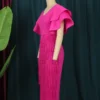 Rochie midi Eliana, Roz