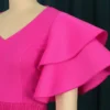 Rochie midi Eliana, Roz