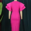 Rochie midi Eliana, Roz