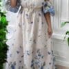 Rochie midi Lana, Crem