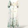 Rochie midi Lana, Crem