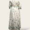 Rochie midi Lana, Crem