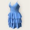 Rochie mini Alicia, Albastru