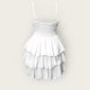 Rochie mini Alicia, Alb