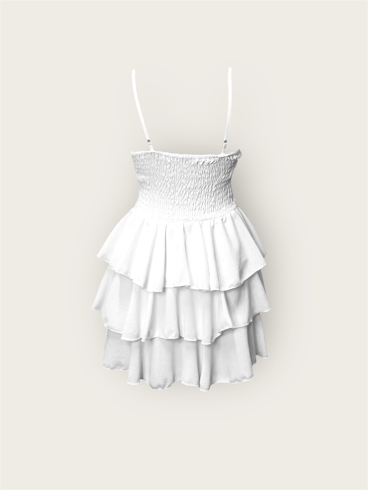 Rochie mini Alicia, Alb