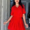 Rochie mini Tasha, Rosu