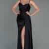 Rochie maxi Chloe, Negru
