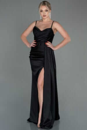 Rochie maxi Chloe, Negru