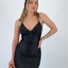 Rochie maxi Theo, negru