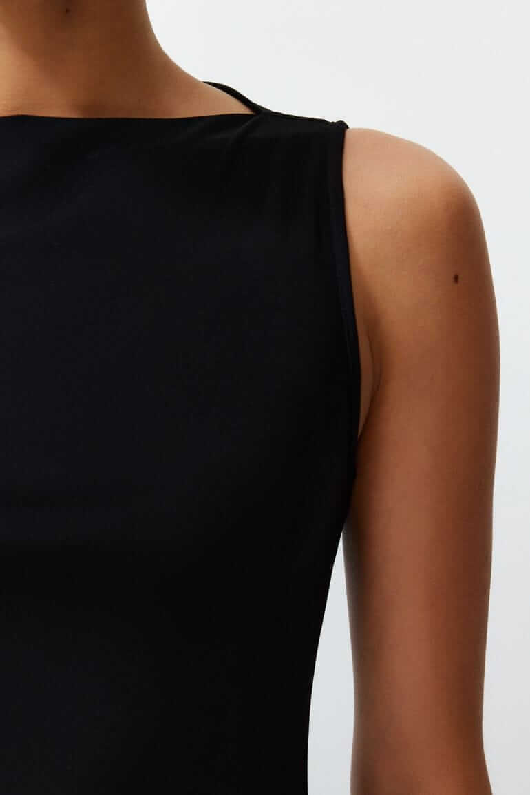 Rochie midi Hayley, Negru