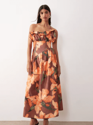 Rochie midi Florence ASOS, Maro