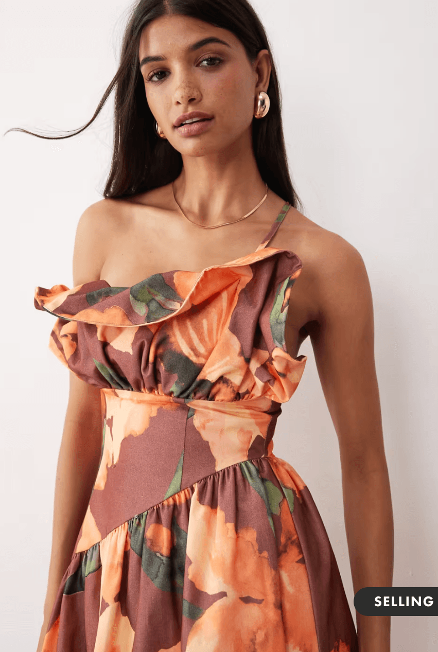 Rochie midi Florence ASOS, Maro