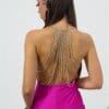 Rochie midi Katia, Roz