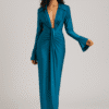 Rochie midi Charlot, Albastru