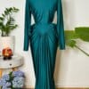 Rochie maxi Desiree, Albastru